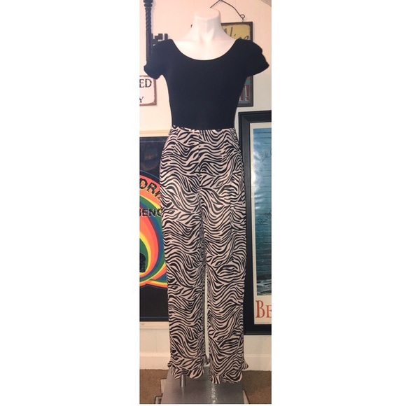 Pants - Sheer Zebra Pants